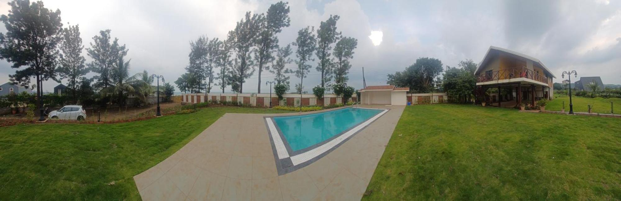 Lake View Holiday Villa Near Sula Wine Yard With 3 Bdrms Nashik Habitación foto